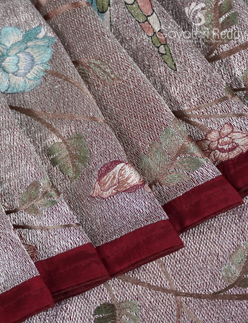 DUPION SILK SAREE-DSS37