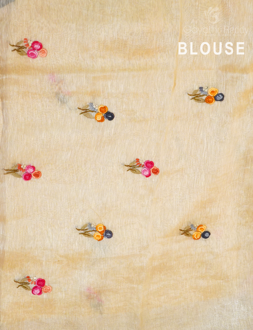 PURE LINEN HANDWORK-PLS111