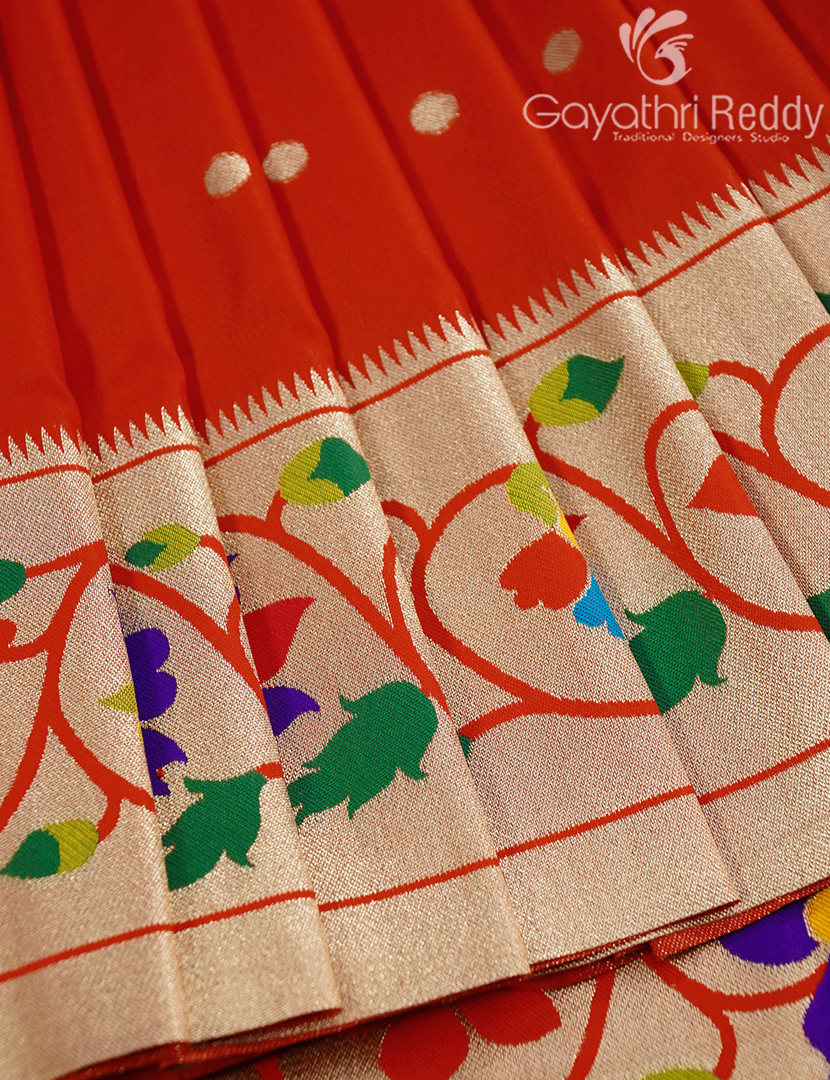 SEMI PAITHANI SAREE-SPS96