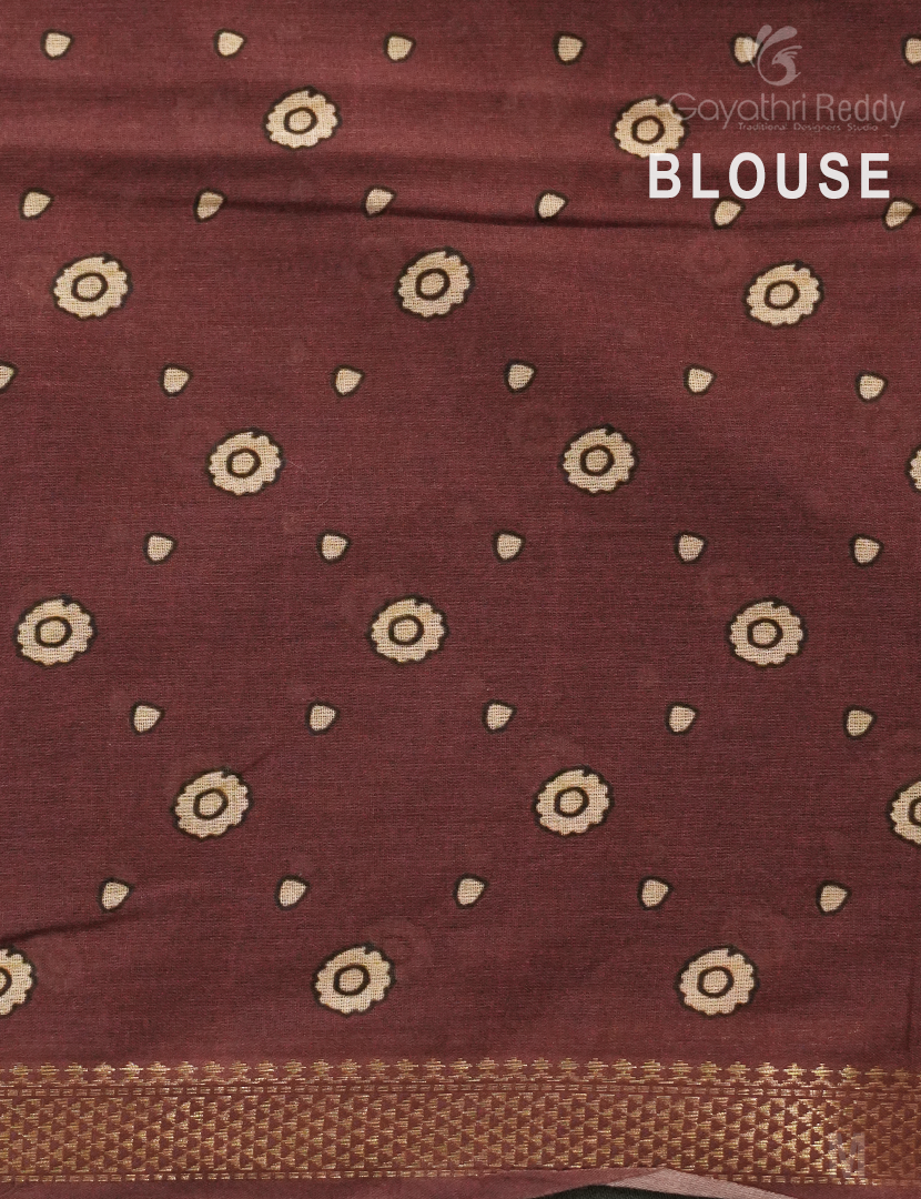 PURE KALAMKARI KHADI COTTON-KKC122