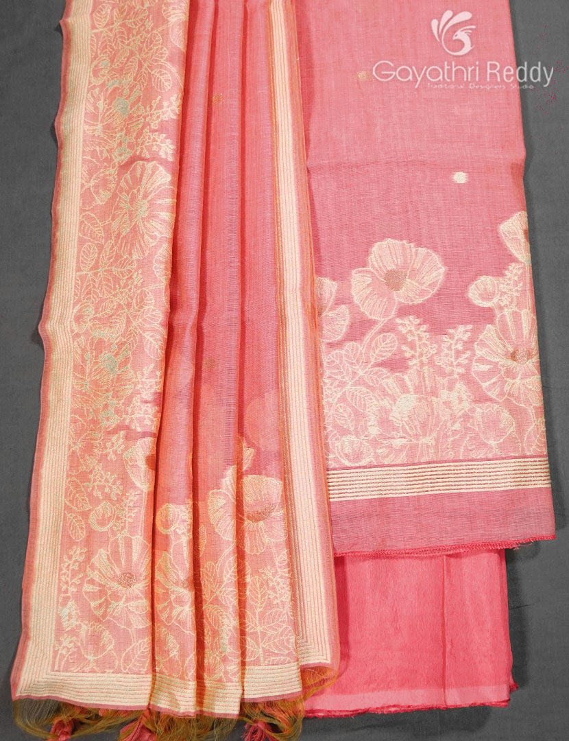 CHANDERI DRESS MATERIAL(3PC)-CDM28