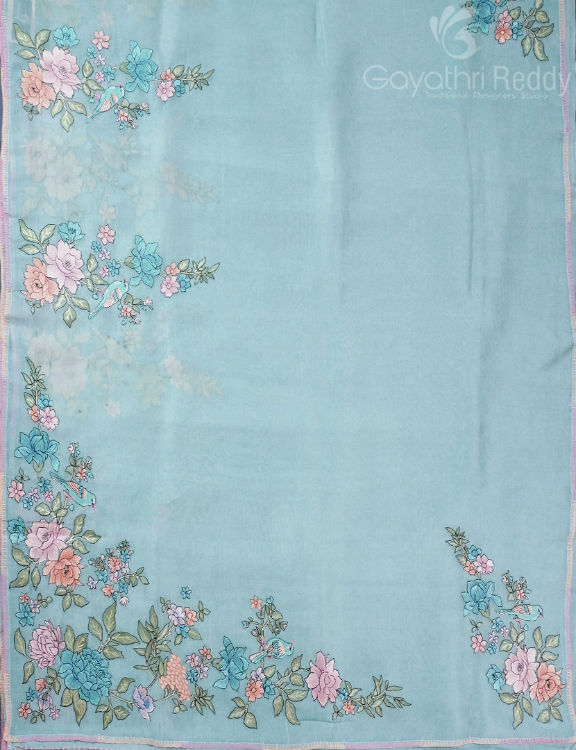 PURE ORGANZA SILK -POF158