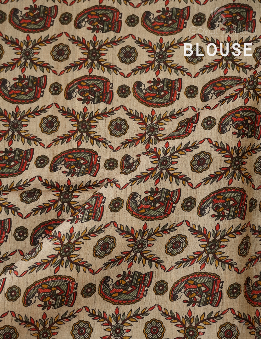 PURE DESI TUSSAR SILK-TS1362
