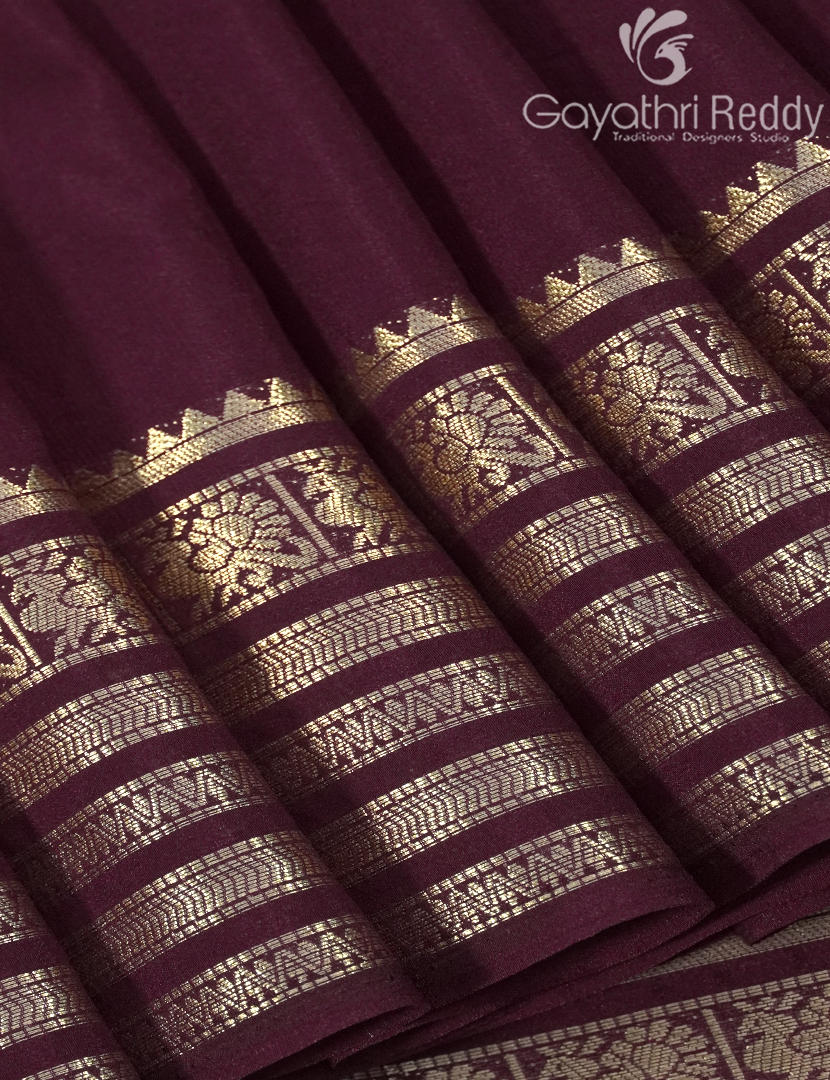 SEMI MYSORE CREPE-SMC490