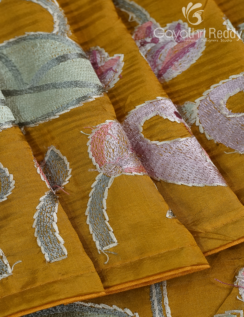 SEMI DUPION SILK WORK-SDSW8