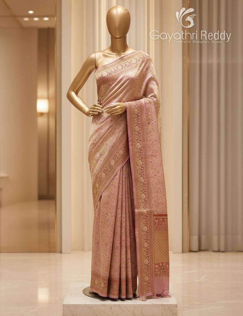 PURE KANCHI TISSUE SAREE-KP8564
