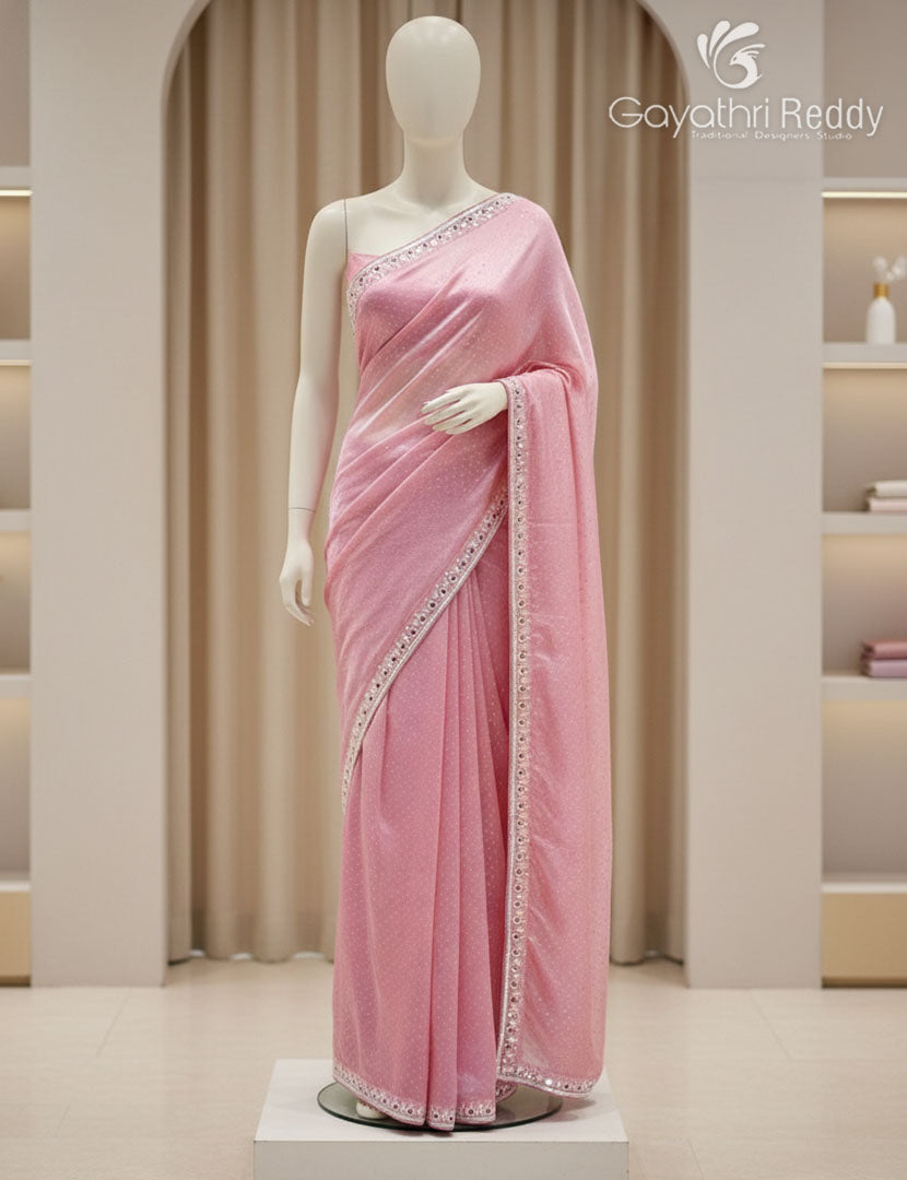 NETTED FANCY SAREE-NF27
