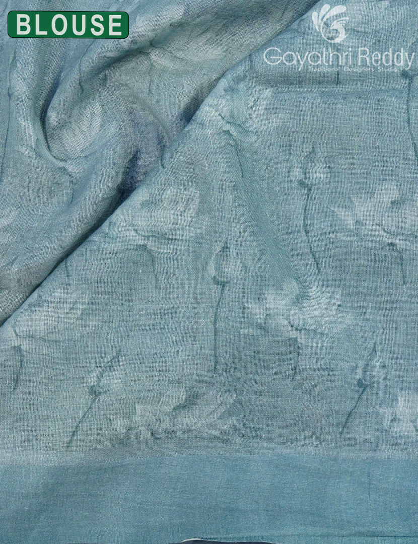 PURE LINEN SAREE-L1437