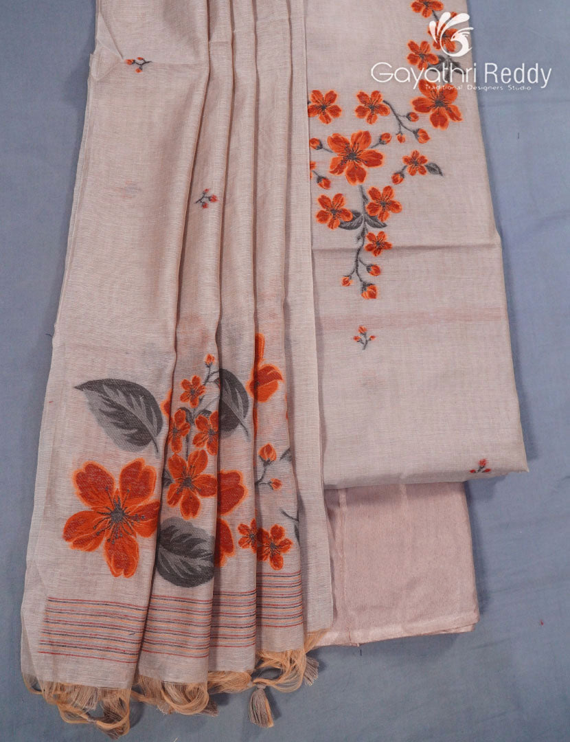 JAMDANI DRESS MATERIAL(3PC)-JDM3
