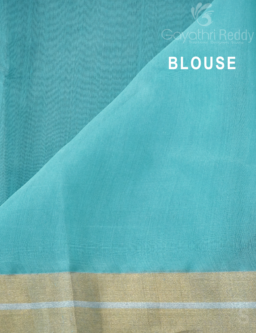 PURE CHANDERI SICO  SAREE-PCS640