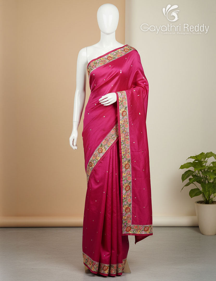 SEMI DUPION SILK SAREE-SDS117
