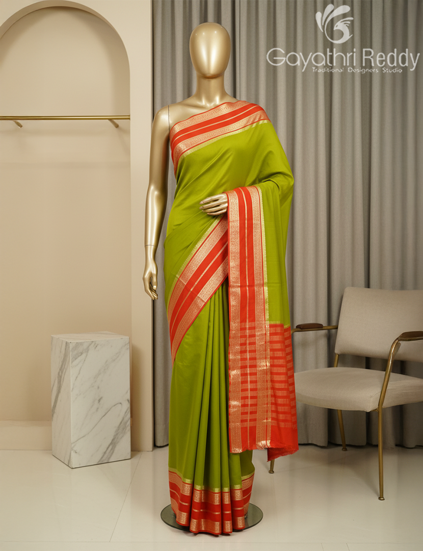 SEMI MYSORE CREPE-SMC153
