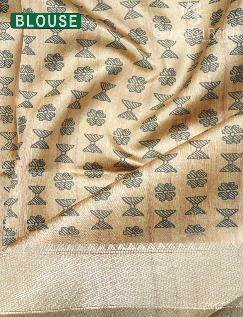 SEMI TUSSAR SAREE-ST1157
