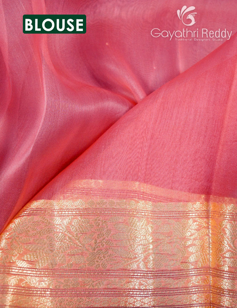 PURE BANARAS KORA SILK-BKS142