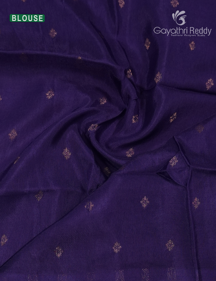 Semi Mysore Crepe Saree in Rani Pink