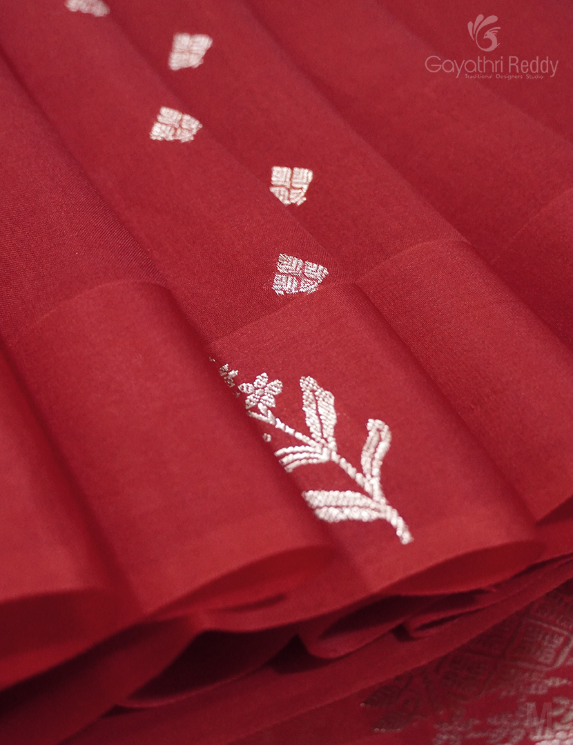 PURE BANARAS ORGANZA SILK-BO297