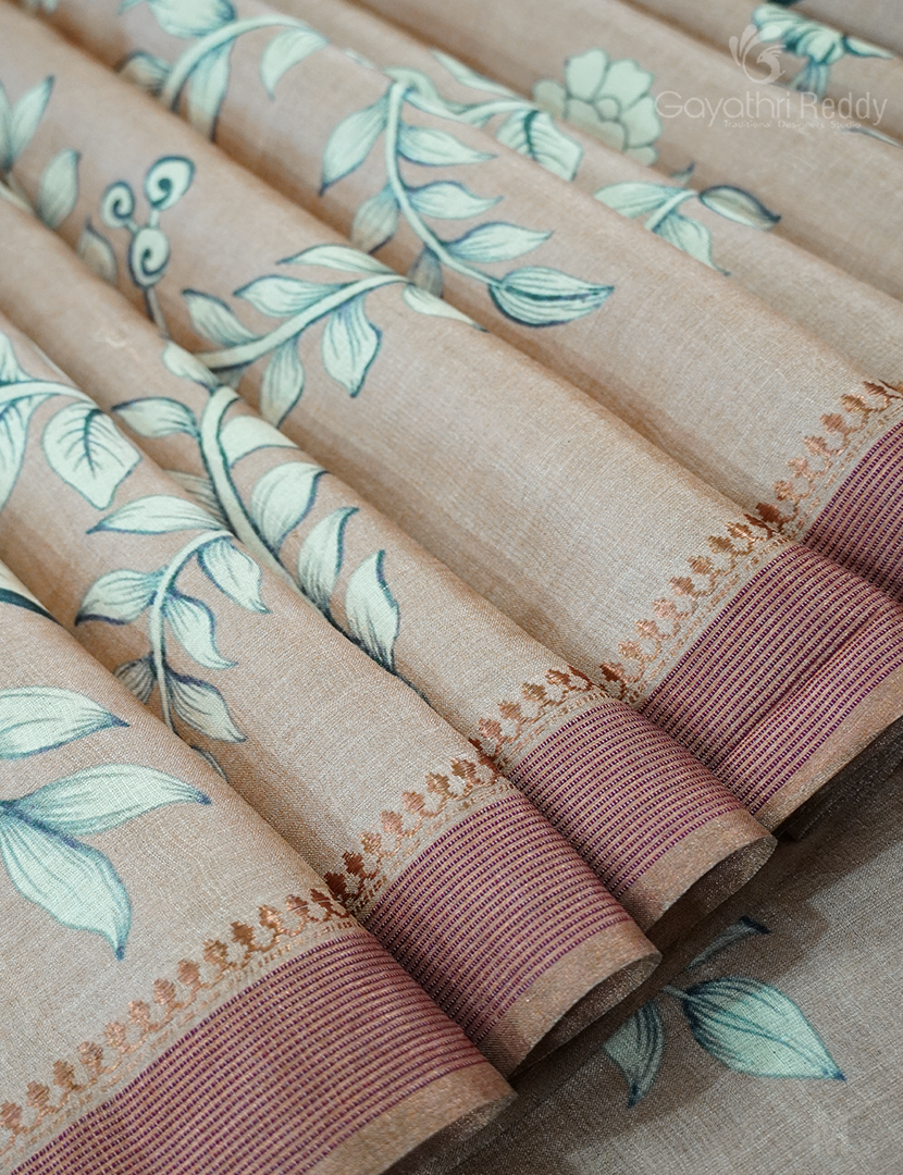 PURE DESI TUSSAR SILK-TS1385