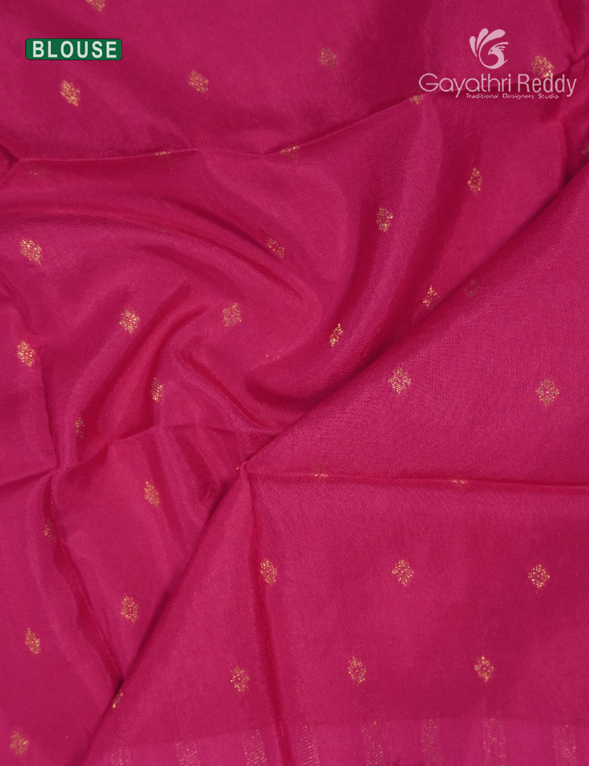 Semi Mysore Crepe Saree in Purple