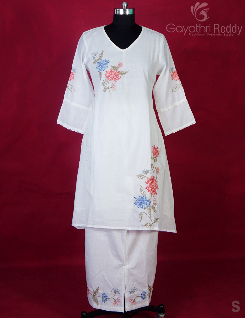 READYMADE DRESS SET(2PC)-KDS1179