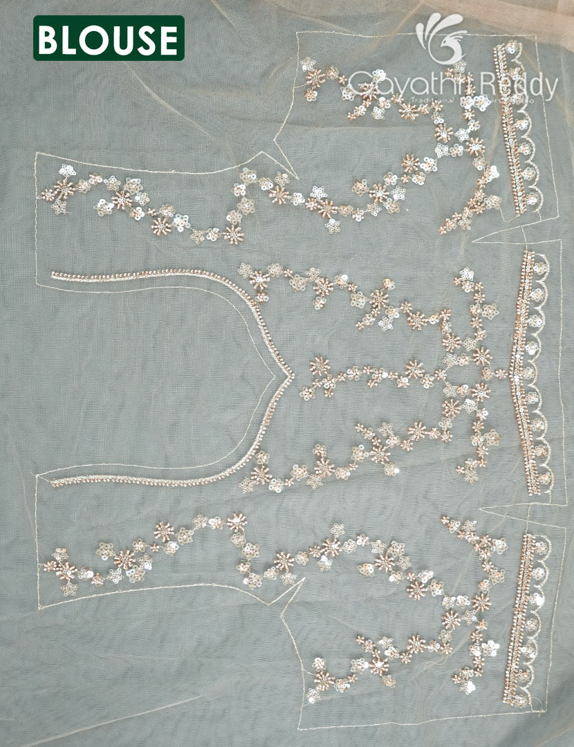 NETTED FANCY SAREE-NF43