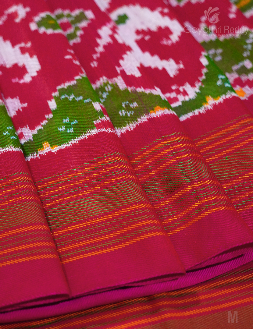 PURE TWILL IKKAT PATTU-IP717