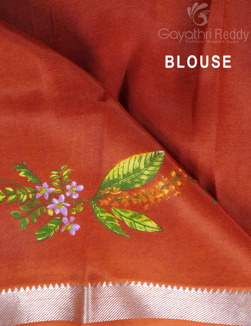 MANGALAGIRI PATTU PRINTED SAREE-MGP1109