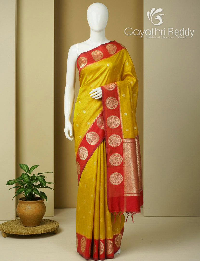 SEMI TUSSAR SAREE-ST1070