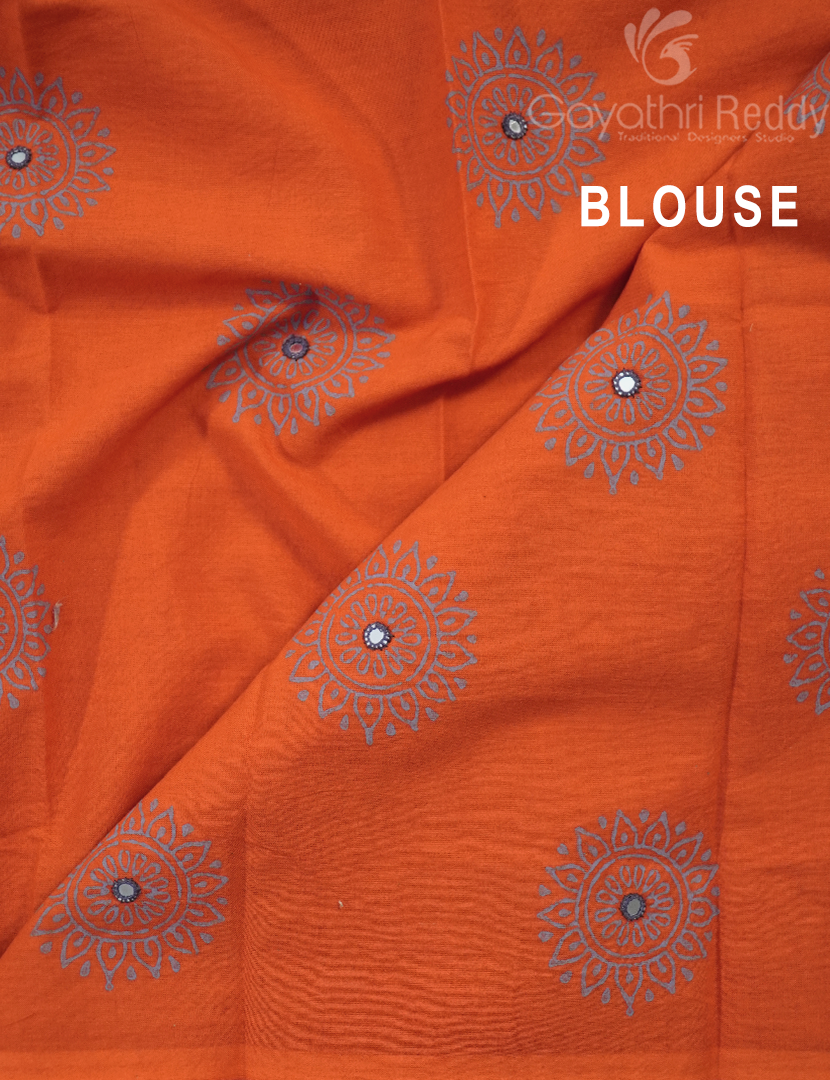 MUNGA COTTON MIRROR WORK-MNC268