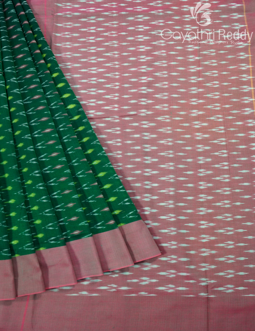 PURE IKKAT COTTON SAREE-IKC1125