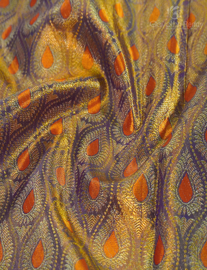 PURE KANCHI PATTU MEENAKARI SAREE-KP7495