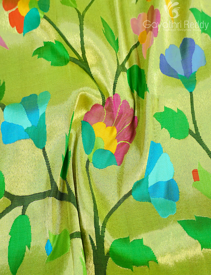 PURE  PAITHANI PATTU H.L- PPHL8