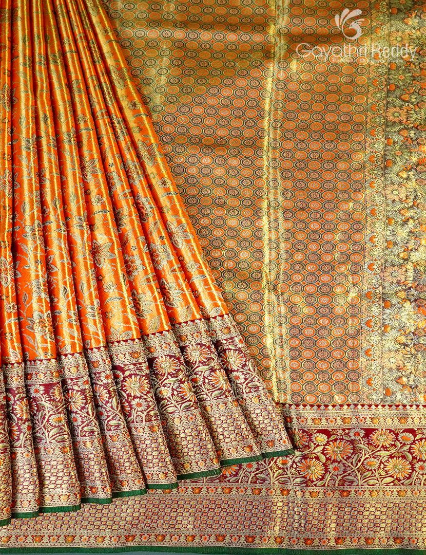 PURE KANCHI TISSUE SAREE-KP8572