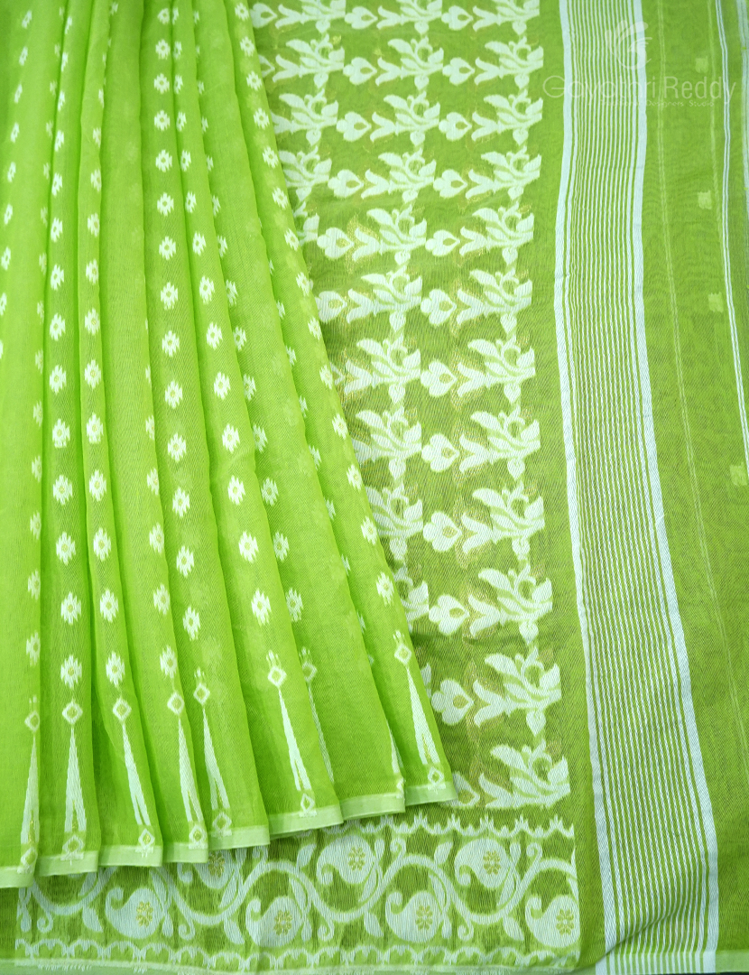 JAMDANI COTTON(WITHOUT BLOUSE)-JMC466