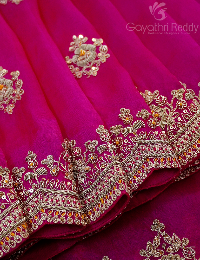 PURE ORGANZA SILK -FO770