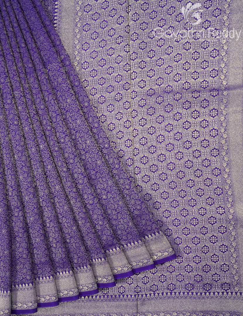 MYSORE CREPE BROCADE SAREE-MCB19