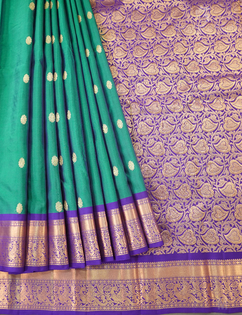 PURE KANCHI PATTU MEDIUM BORDER-KP7655