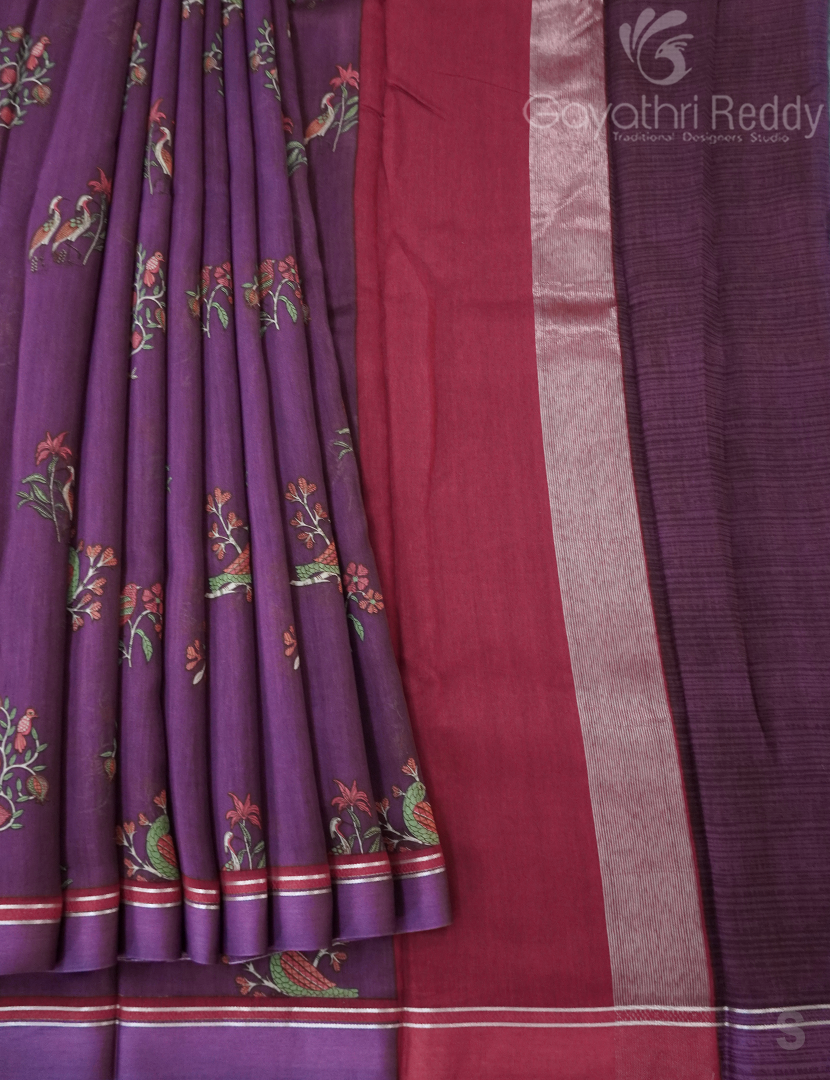 PURE MAHESHWARI SAREE-PMHS3