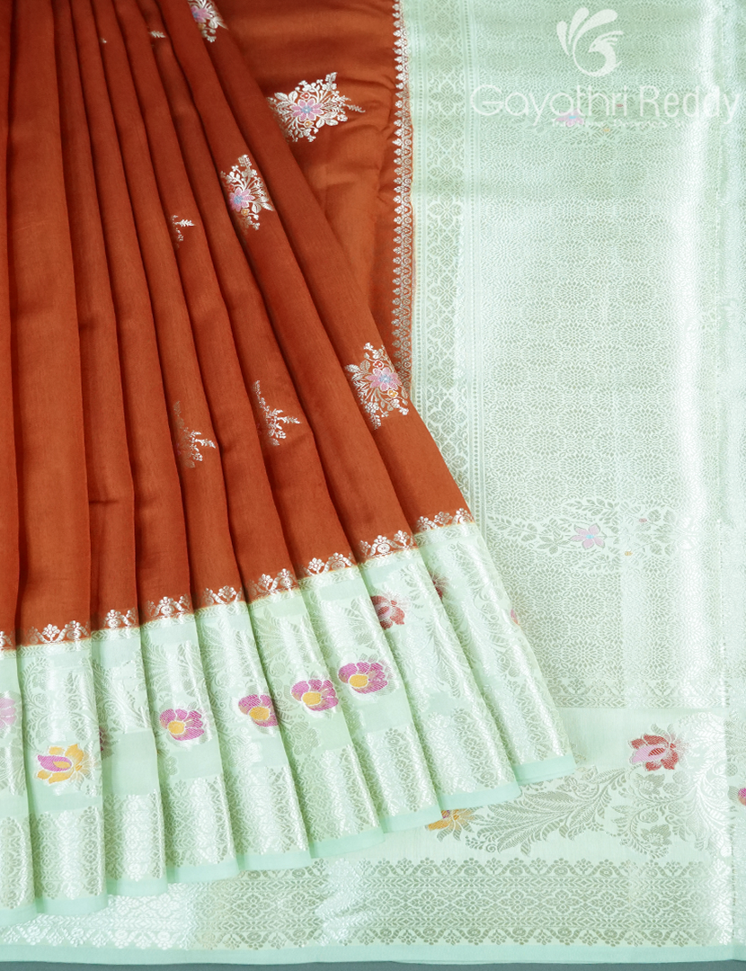 MANGO SILK SAREE -PRM967