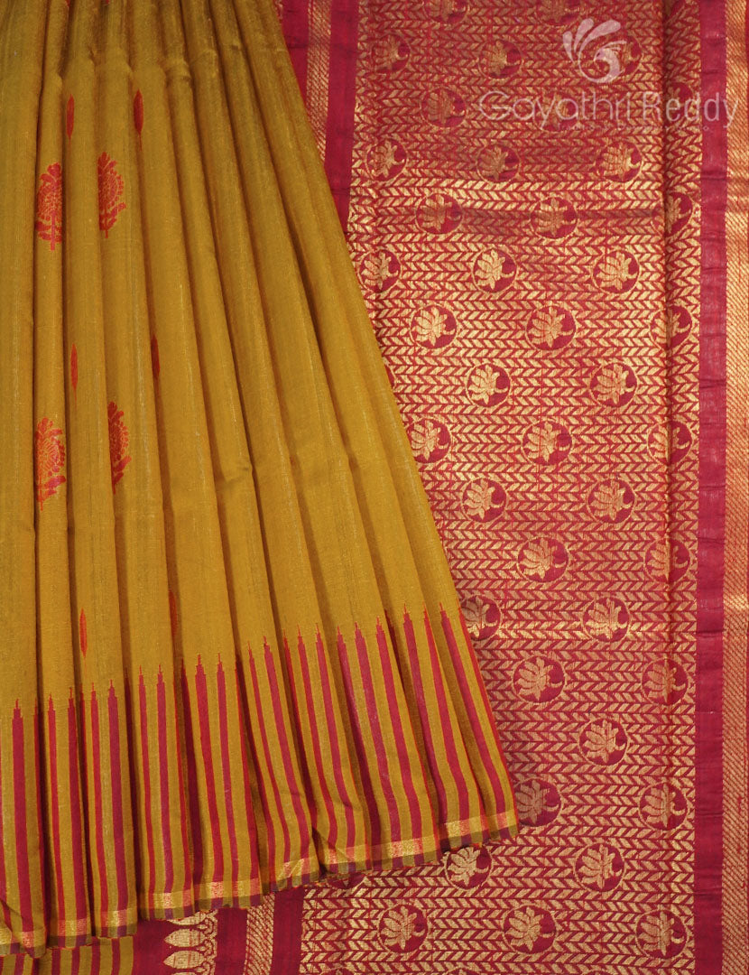 PURE KHADI PATTU SAREE-KHP1309