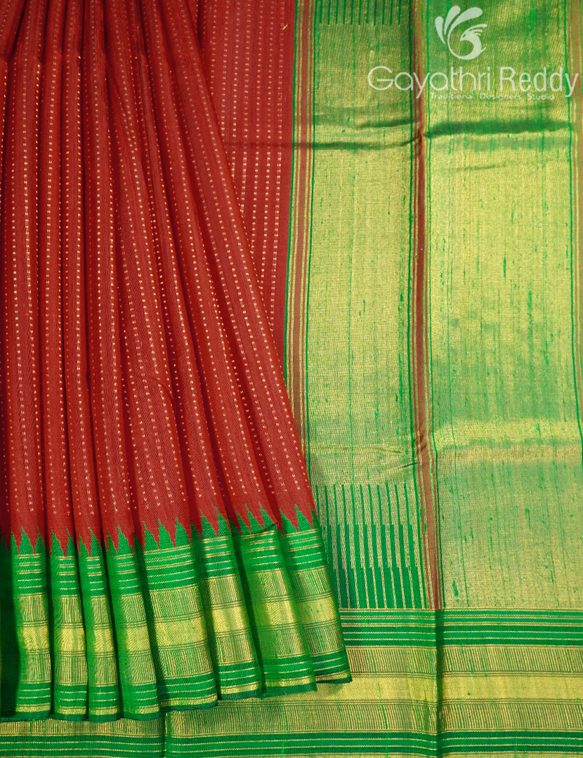 PURE KHADI PATTU SAREE-KHP1361