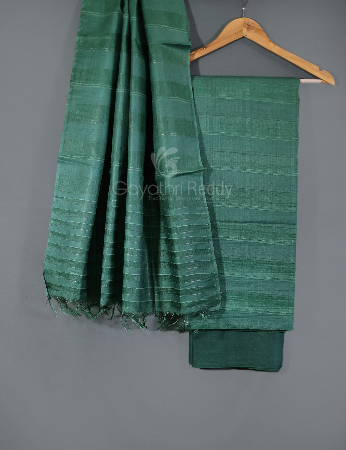 PURE DESI TUSSAR SILK DRESS MATERIAL-TSD40