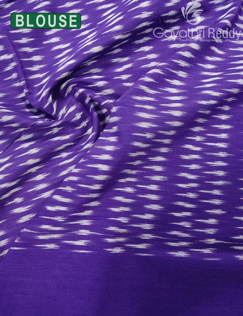 PURE IKKAT COTTON SAREE-IKC1128