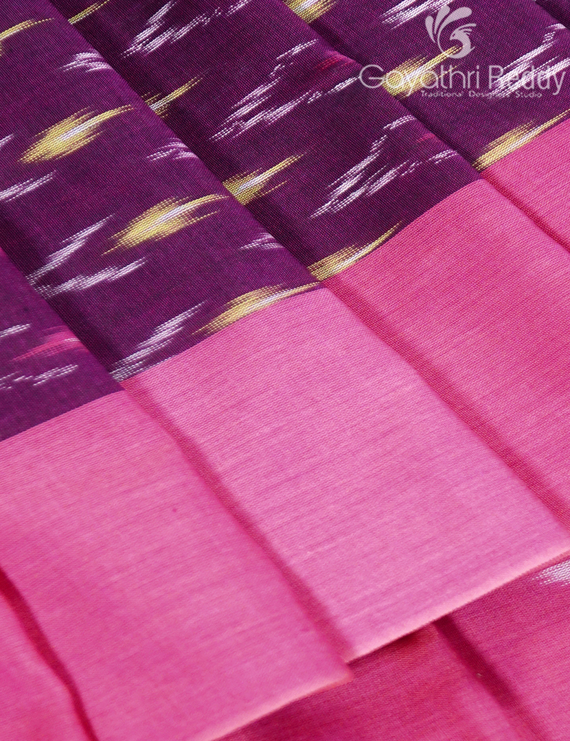 PURE IKKAT COTTON SAREE-IKC1129
