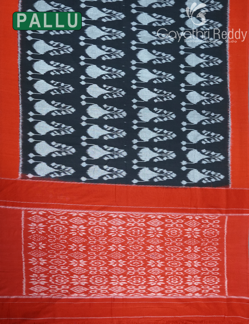 PURE IKKAT COTTON (H.L) SAREE-IKC1052