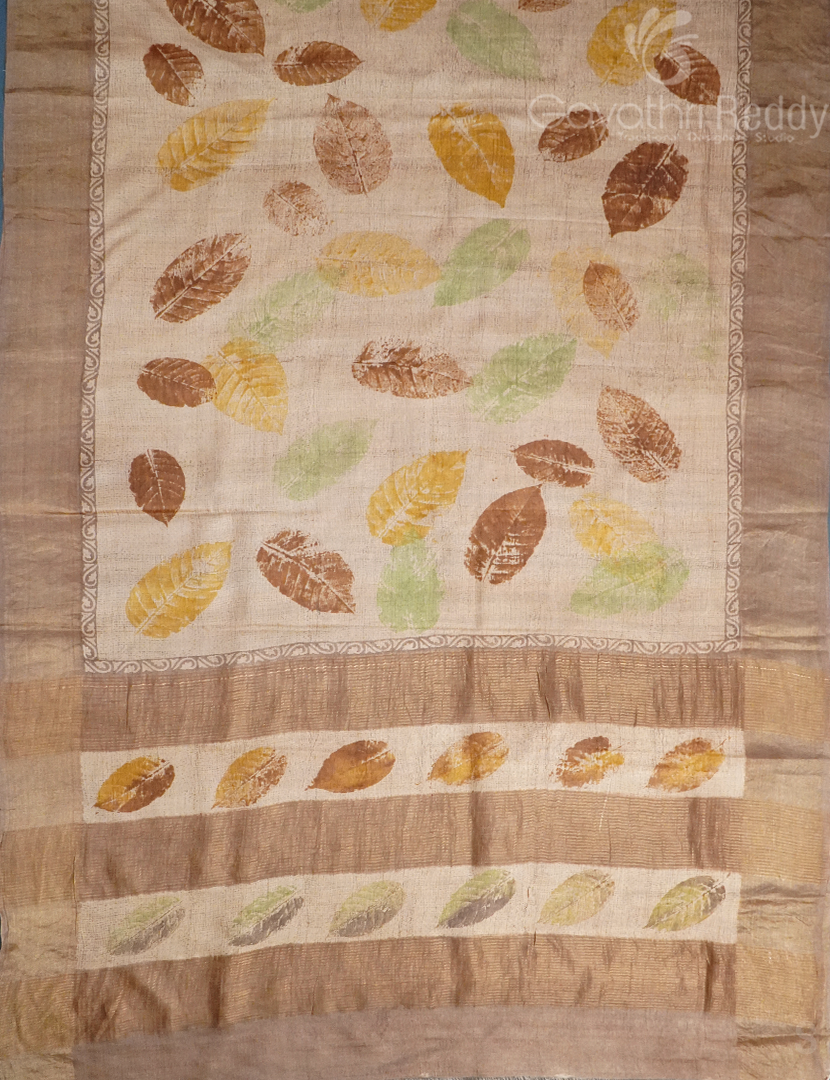 PURE DESI TUSSAR SILK-TS1512