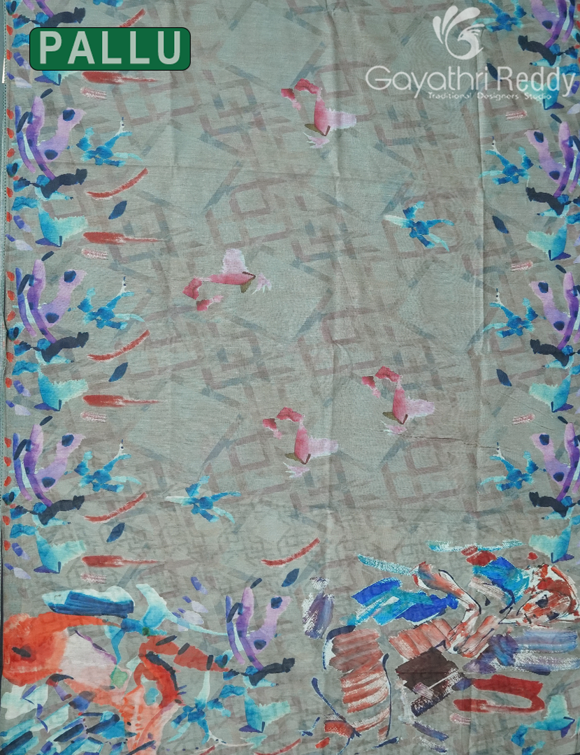 CHANDERI SILK SAREE-CPS1141