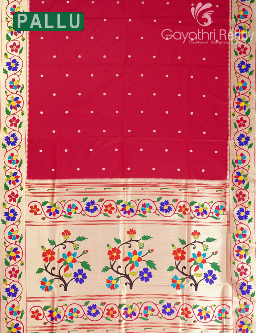 SEMI PAITHANI SAREE-SPS97