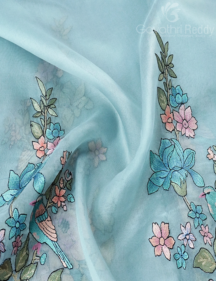 PURE ORGANZA SILK -POF158