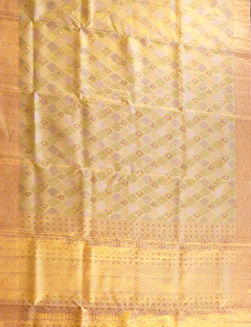 PURE KANCHI PATTU (4.G) BRIDAL SAREE-BKP1884