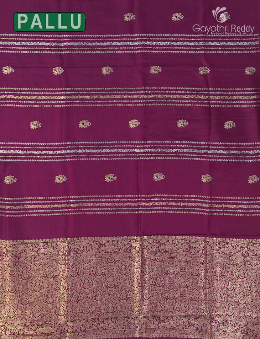 SEMI MYSORE SILK-SMSS128